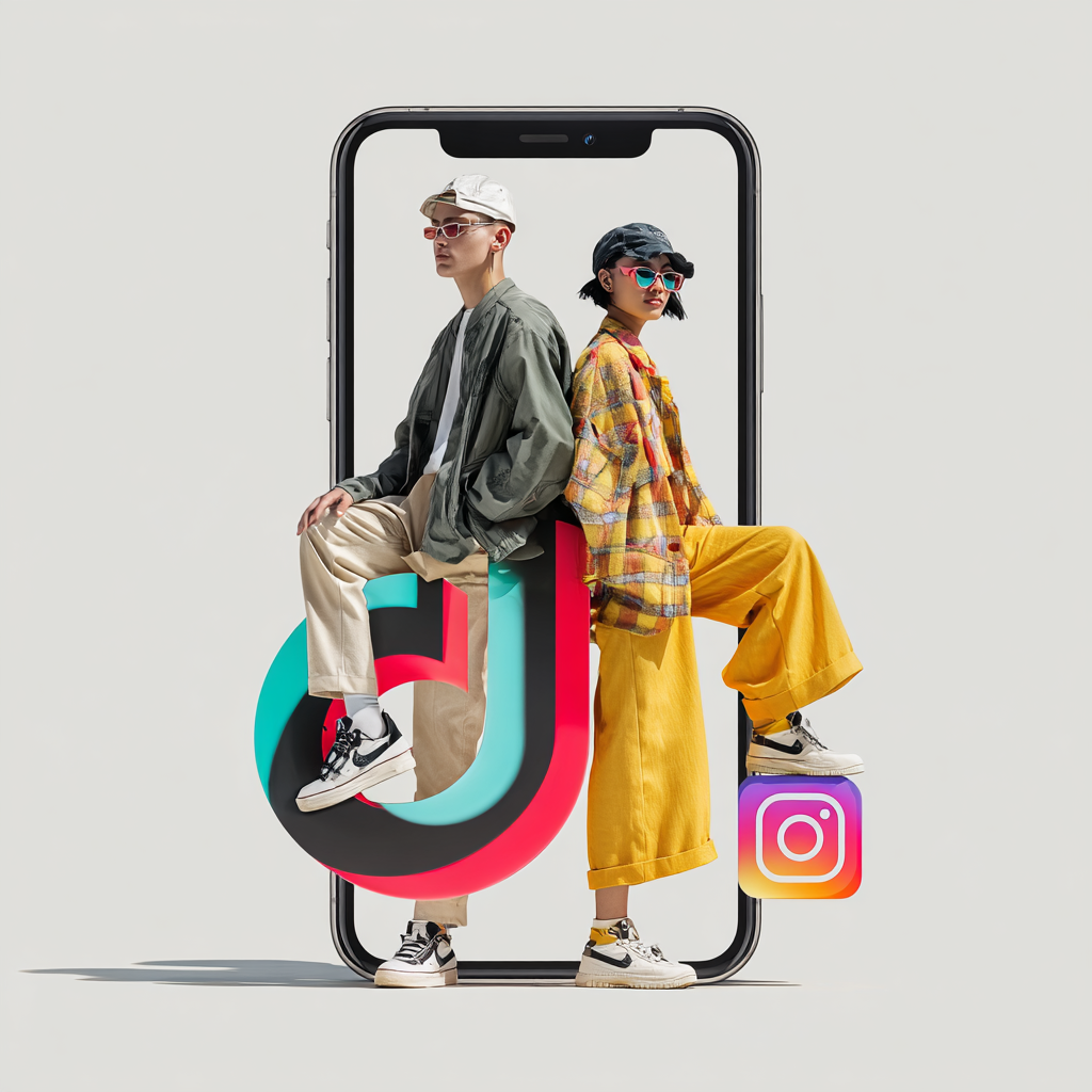Instagram and Tiktok